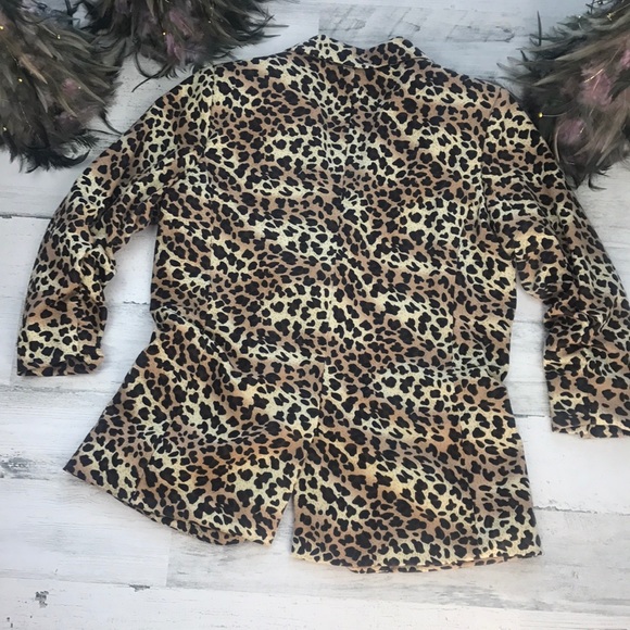 Maxim Studio leopard blazer size S - Picture 4 of 8
